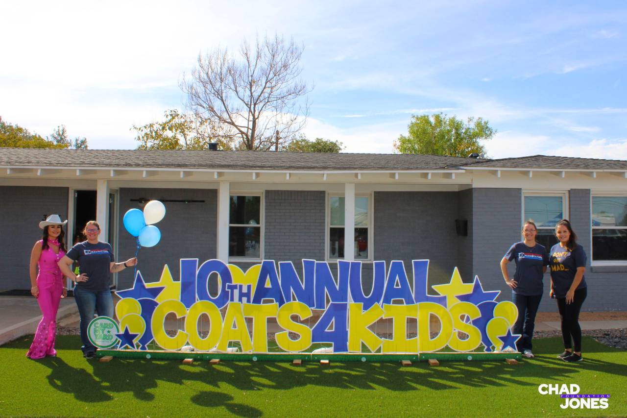 11TH ANNUAL COATS4KIDS DRIVE - MIDLAND EVENT TICKETS BROUGHT TO YOU BY THE CHAD JONES FOUNDATION